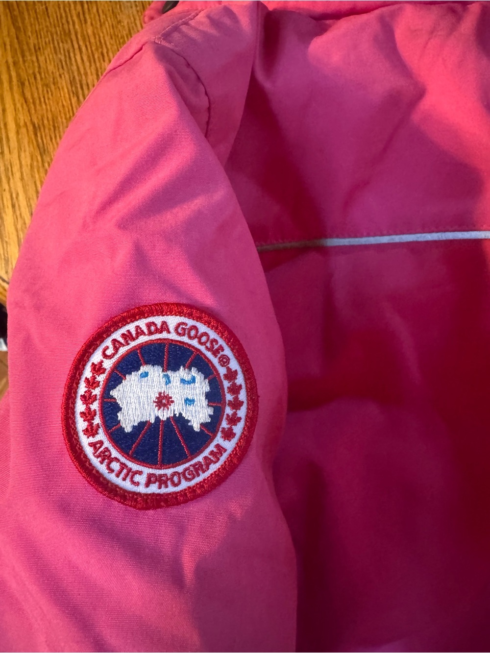 Canada Goose Lynx parka Bright Pink Hooded Puffer Jacket - Picture 13 of 15